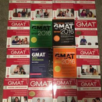 GMAT Books Like New