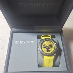 Tag Heuer formula one yellow