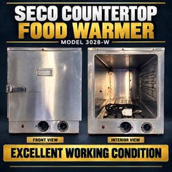 Seco 3028-W Commercial Countertop Food Warmer