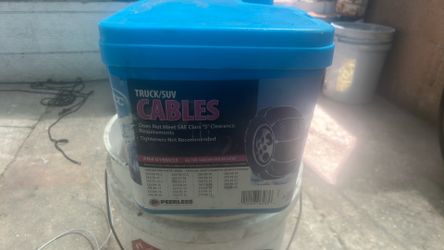 snow chain cables