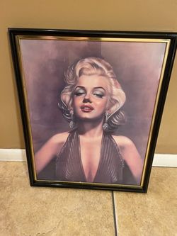 Marilyn Monroe Framed Art Print 18” W x 22” H