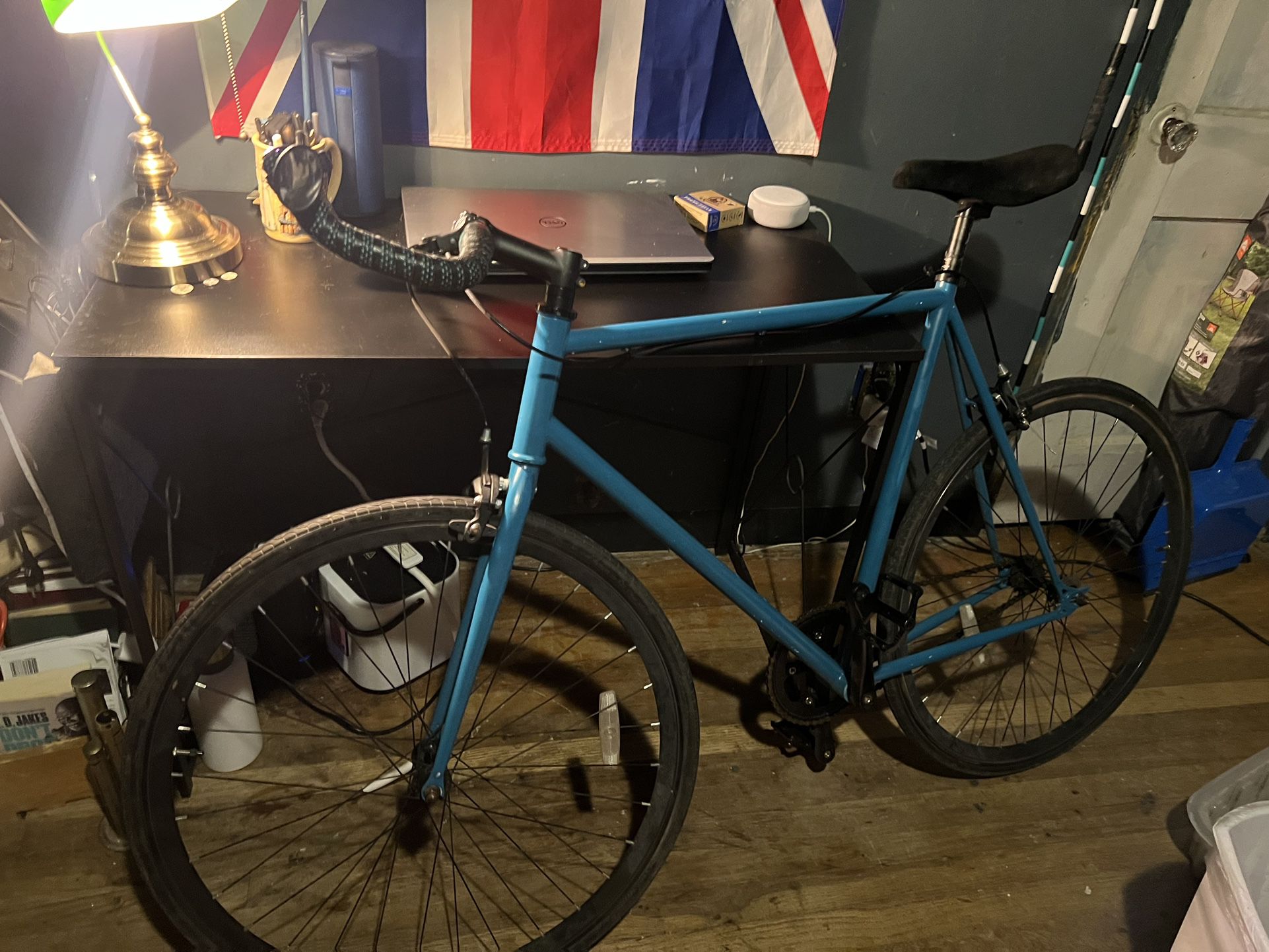 Fixed Gear Single Speed Rouge Urban Fixie Road Bike, 58cm