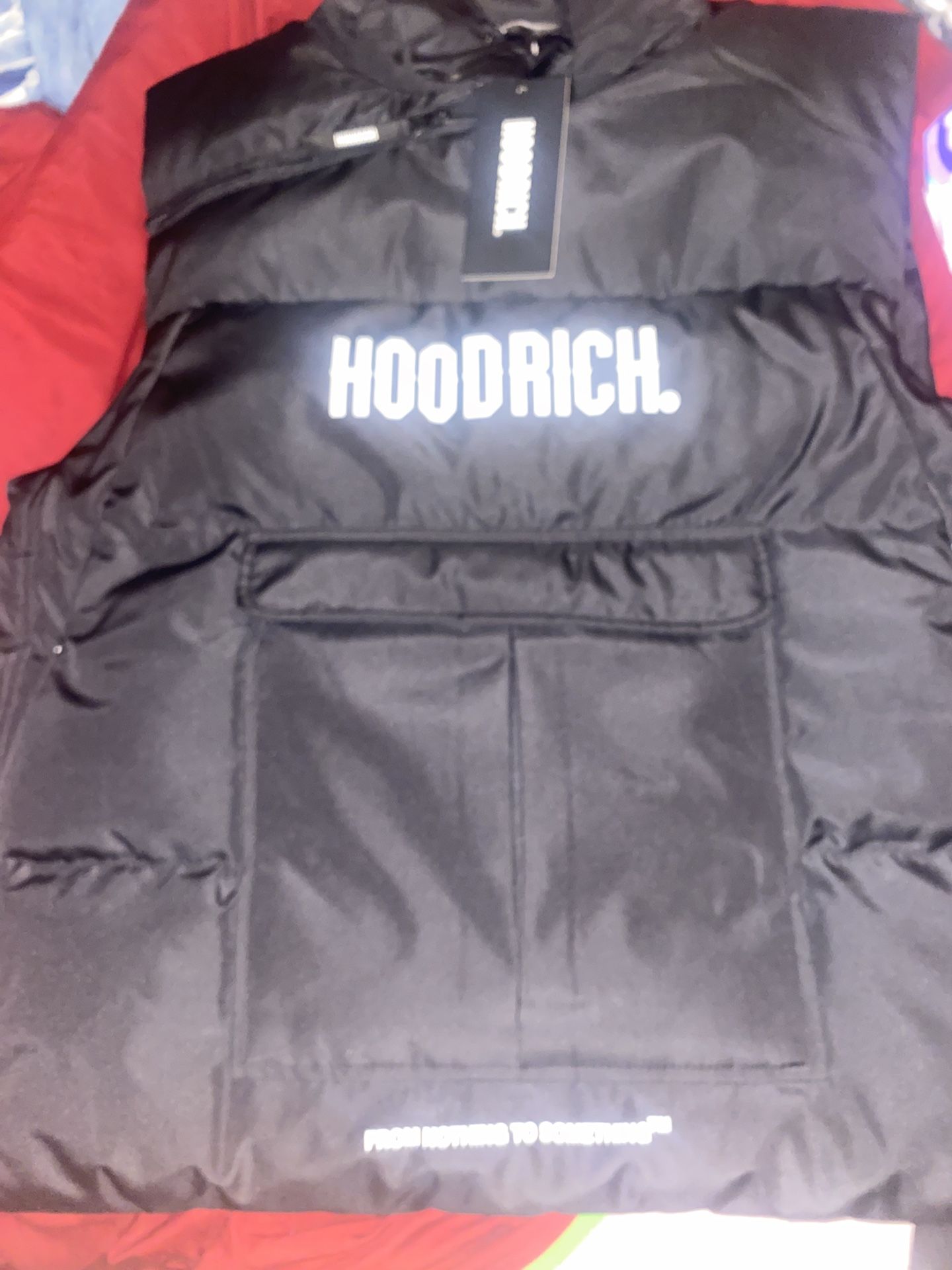 Hoodrich Puffer Vest 75$ Firm Size 2xl But Fits Like A Perfect Large