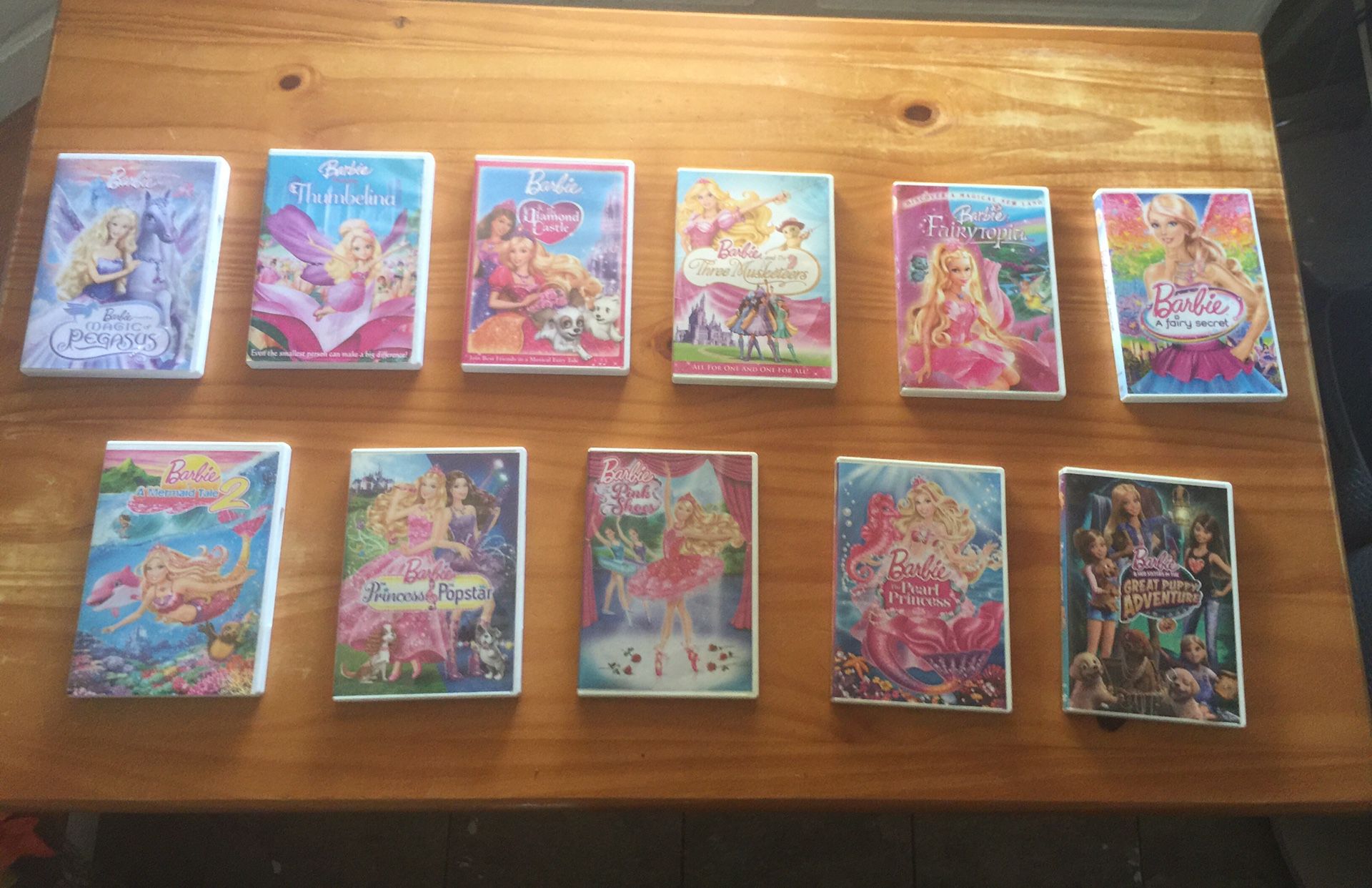Barbie dvd Movie Assortment