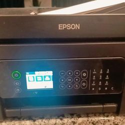 Black Epson WF-2850 Printer