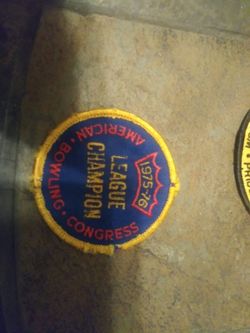 Vintage bowling champ 🏆 patch