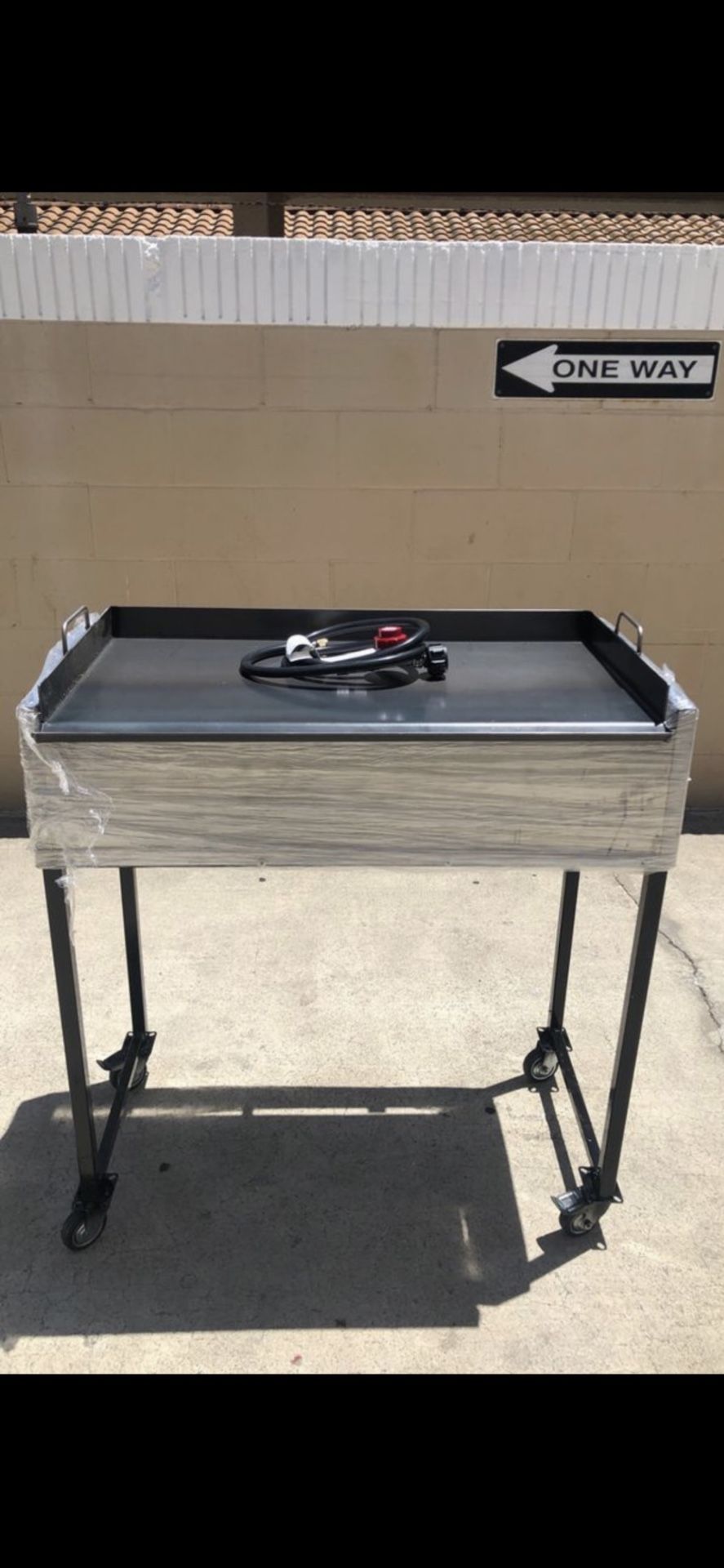 Taquiza Cart New/ Griddles With Steamers/ Planchas Con Charolas I Mangera Nuevo En Caja/ New Griddles/ Hot Dogs Carts/ Catering Carts