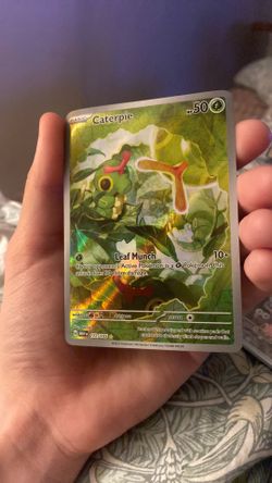 Caterpie illustration rare