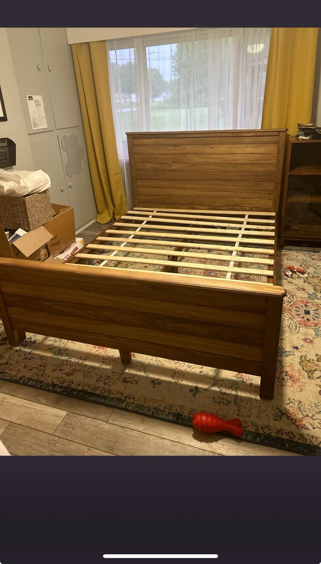 Queen Bed All Wood