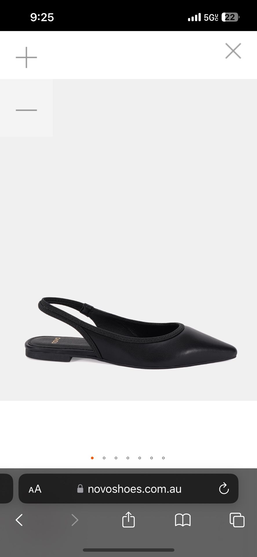 Brand New In Box Novo Pointed Flat Shoes