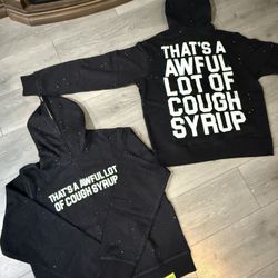 Awful Lot Of Cough Syrup Black VVS Jacket