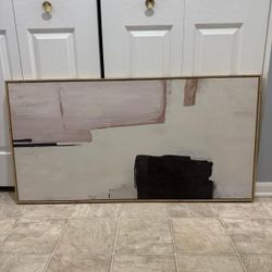 beautiful large 47 by 24 inch wall art. (MUST SELL TODAY)