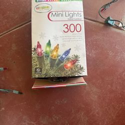 Box Of Multi Color Christmas Light 