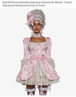 Marie Antoinette - Let Them Eat Cake - Costume - Never Warn / Tags Still On