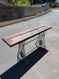 Entryway table or behind the couch table