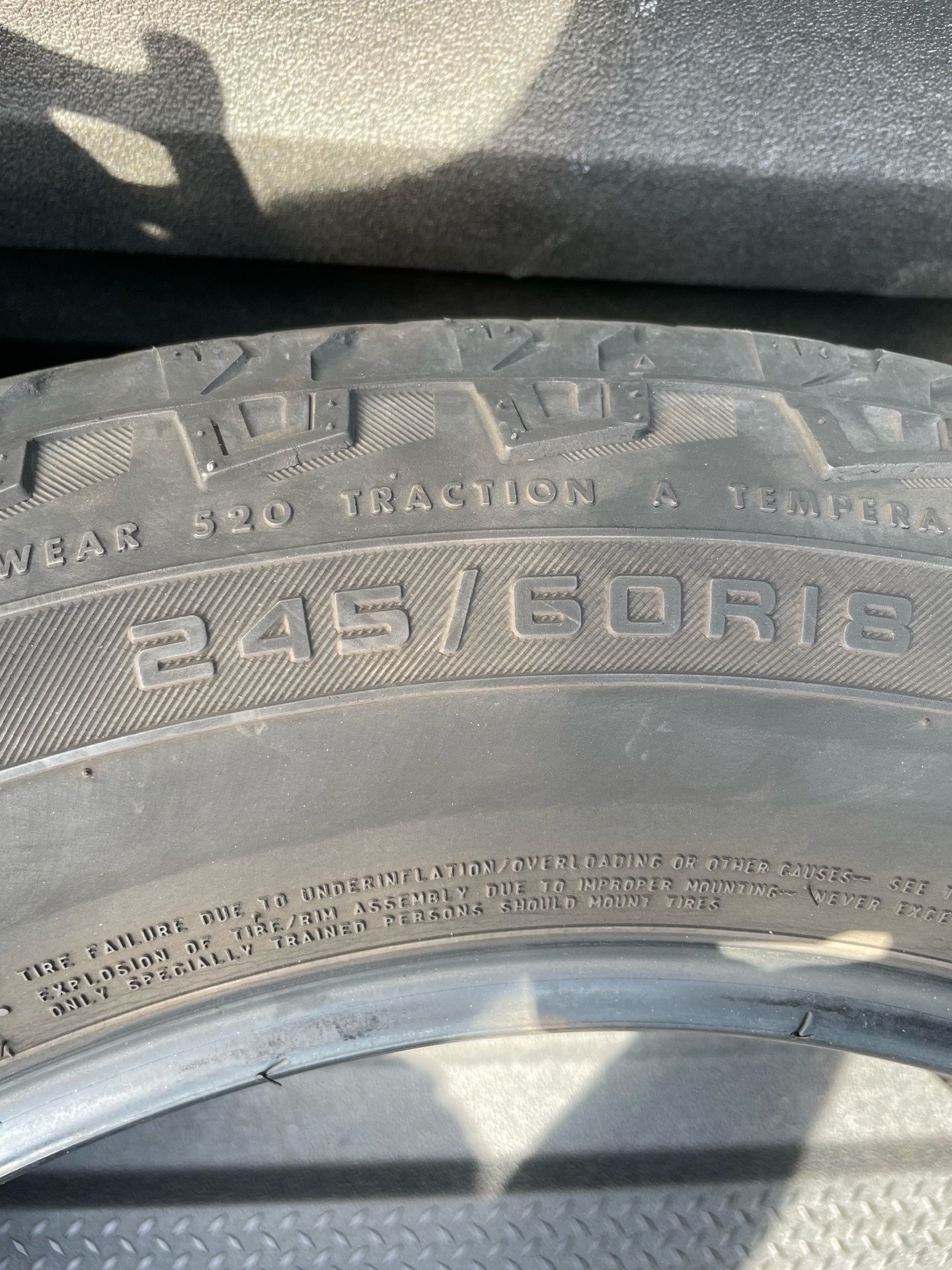 4 Firestone “Destination Tires”
