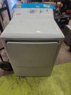 GE
Hotpoint 6.2 cu. ft. vented Electric Dryer in White with Auto Dry
