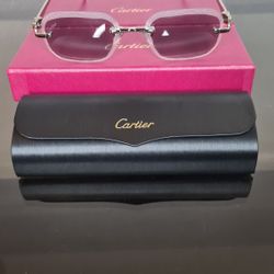 Cartier Sunglasses Silver