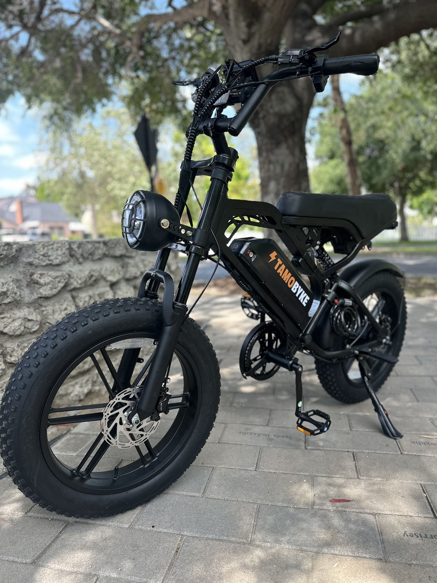 🔥 Fast 1000W E-Bike – 32MPH, Full Suspension + Anti-Theft Alarm | Limited Stock! 🔥