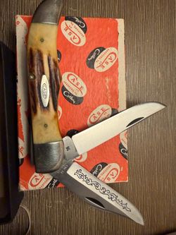 Vintage Case xx folding hunter knife. 1977