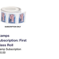 (2) Rollls Of Stamps