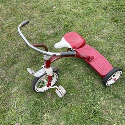 Vintage Retro Radio Flyer Tricycle Red