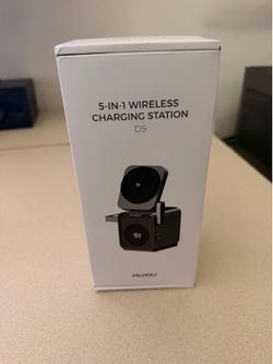 KUXIU D5 Qi2.2 25W 5-in-1 Wireless Charging Station