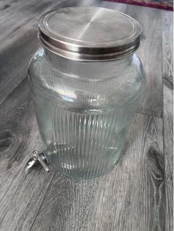 Glass Jar Beverage Dispeny