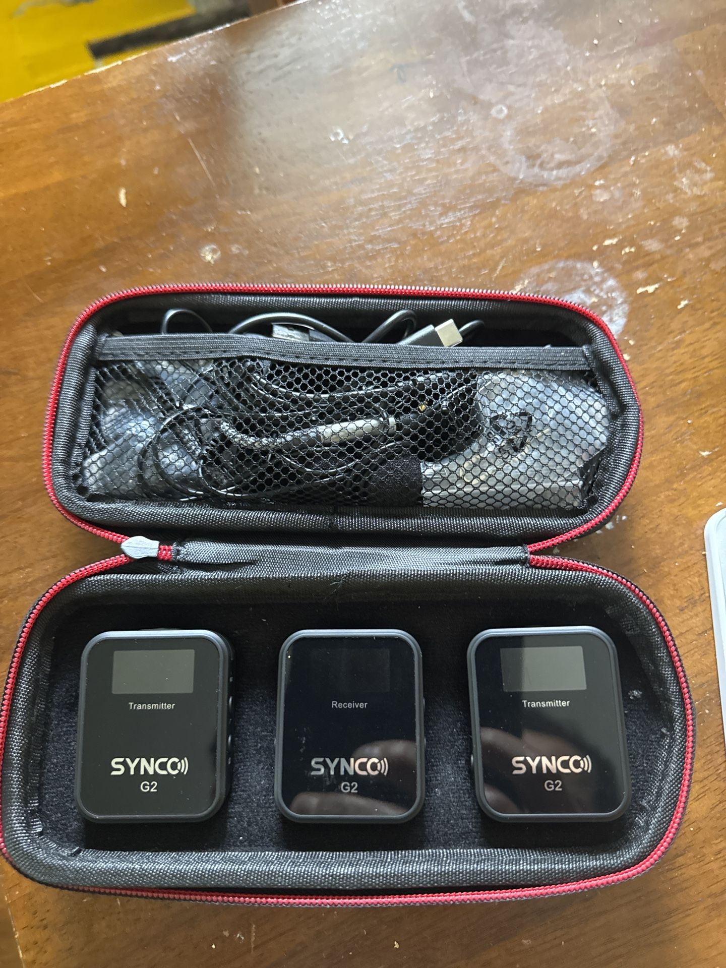 : SYNCO G2 Wireless Microphone System – Dual Transmitters + One
