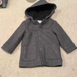 Zara Boys Grey Warm Weather Jacket - Size 4-5 Years