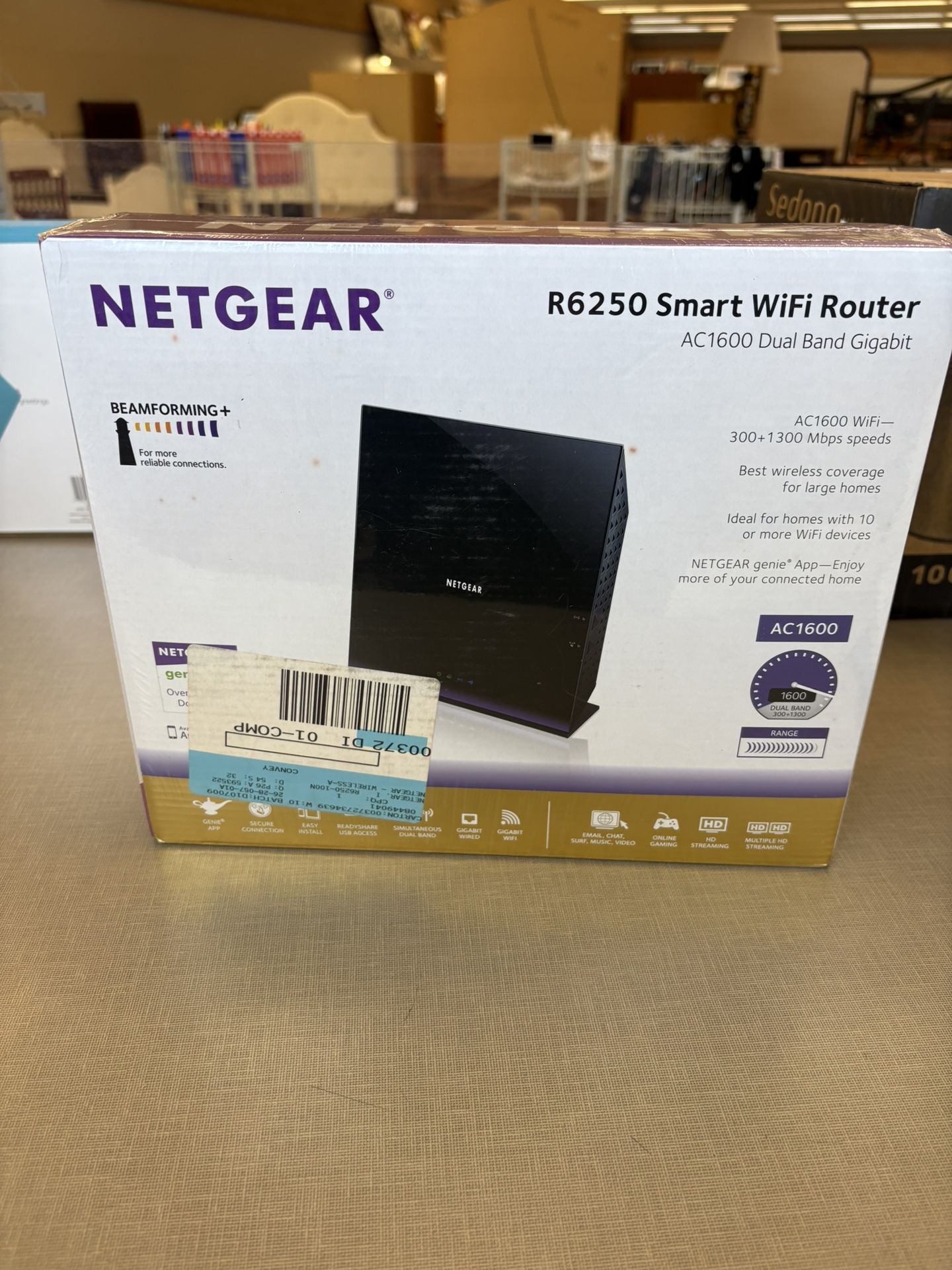 Netgear R6250 Smart WiFi Router