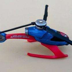 Spider-Man's Helicopter - 2007 Marvel Muscle - The Amazing Spider-Man Helicopter - 4" Long Die Cast • Toys & Hobbies, Diecast Vehicles, Aircraft Helic