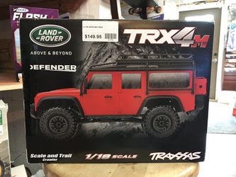 Traxxas TRX4M Red Defender 1/18th Scale and Trail Crawler @ Parkflyers RC Hobby Shop in Lakewood NJ