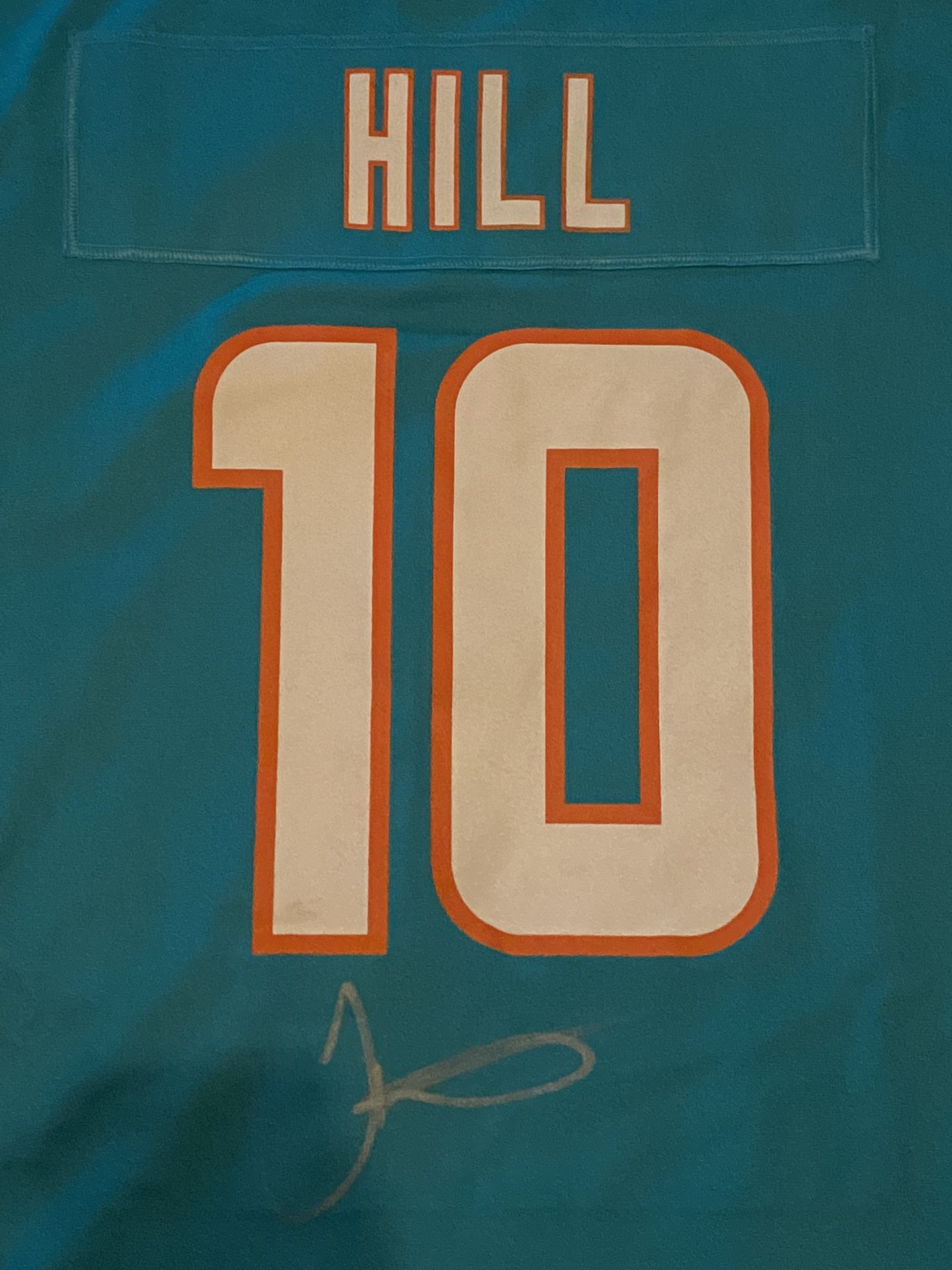 Tyreek Hill Signed Nike Jersey