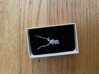 Huatsing Easter Rabbit Jewelry Pendant Necklace,Bunny Necklace for Women,Easter Birthday Gifts
