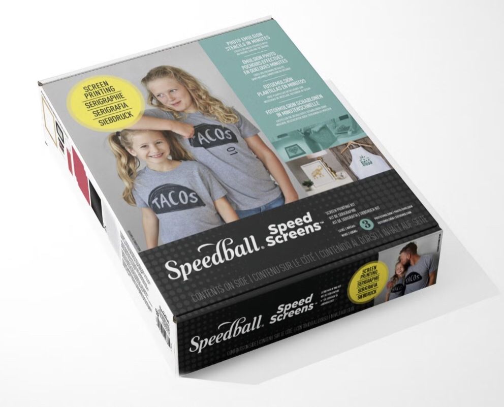 NEW IN BOX Speedball Speed Screens Kit - Complete Screen Printing Set with Frame, Ink, and More!