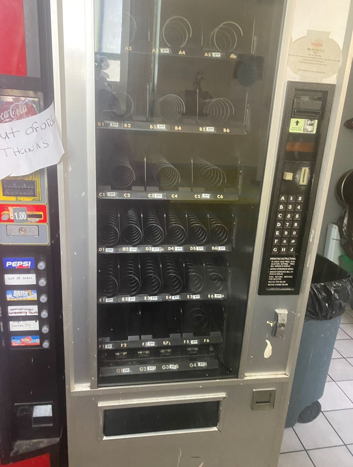 Snack Vending Machine 