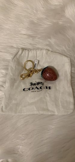 Coach Brown Leather Key Chain for Sale in New York, NY - OfferUp