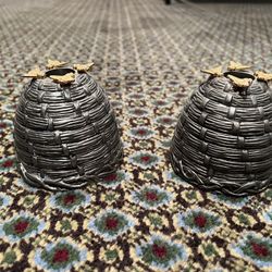 Godinger Bee Hive Candle Holders 