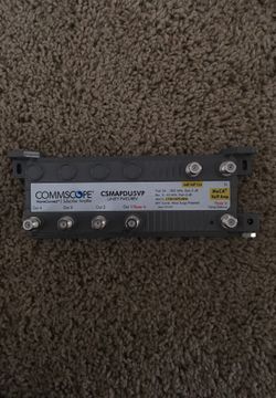 4way house amplifier for coax cable