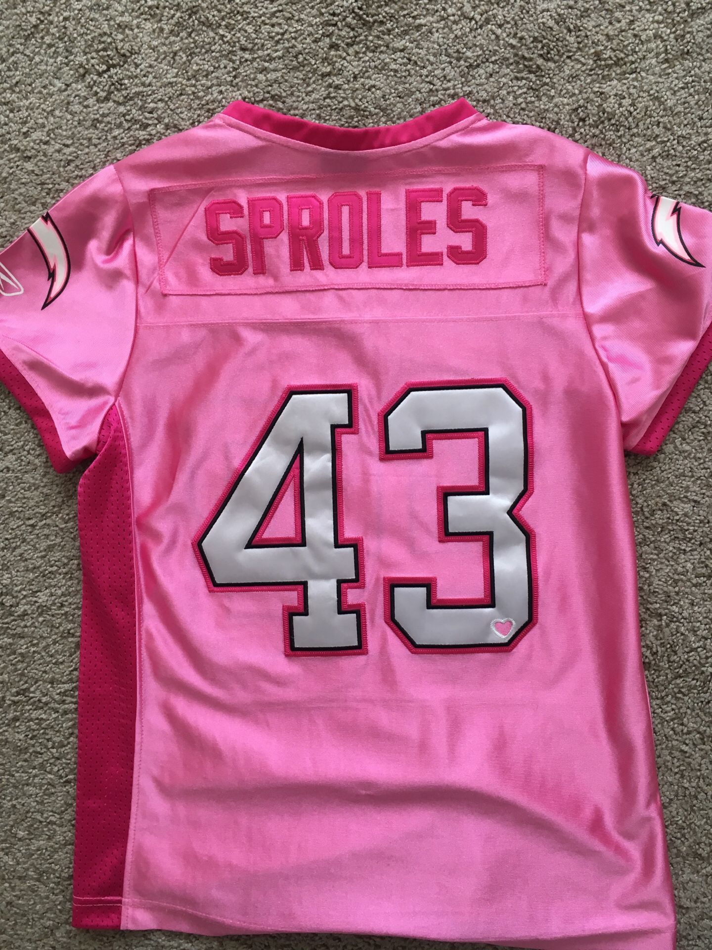 San Diego Chargers Jersey Womens M