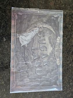 Signed Sugar Land Poster