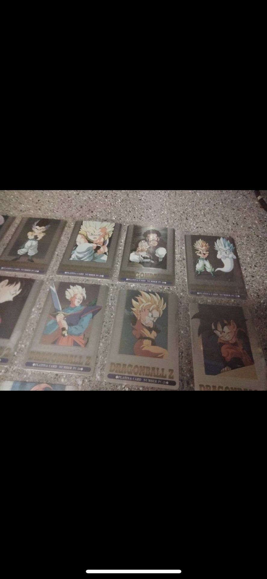 Dragon Ball Z Cards Platina Cards 17-32