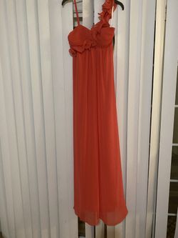 Coral Formal Gown Size S by Fanny Fashions