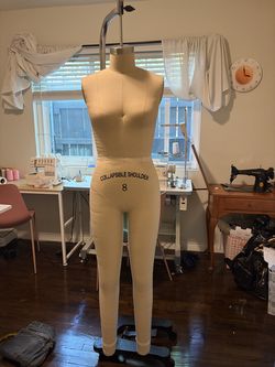 Full body size 8 dress form