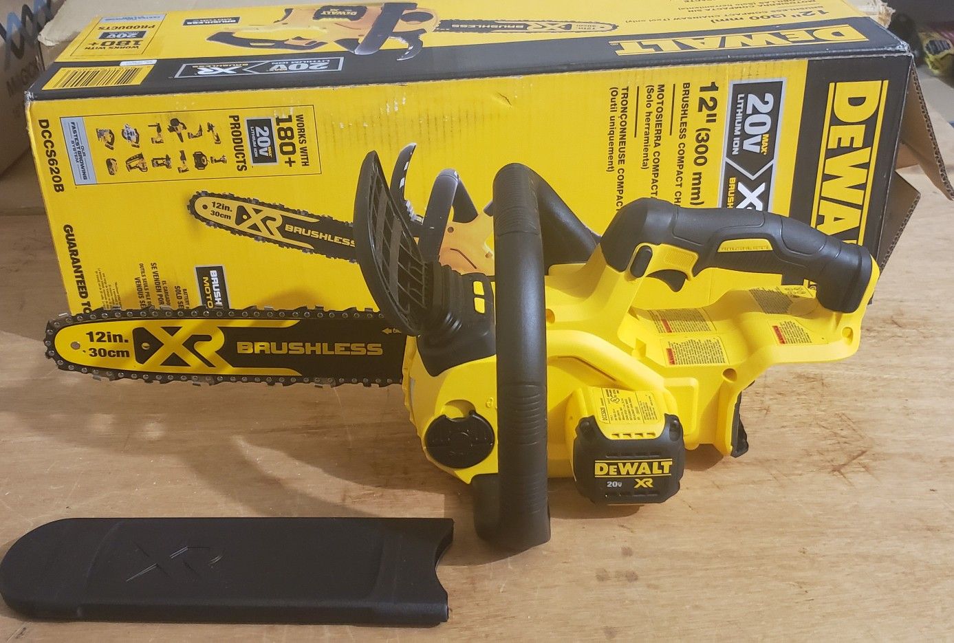 New Dewalt 20V XR chainsaw