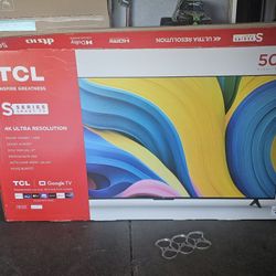 50 Inch TCL google TV S series $150