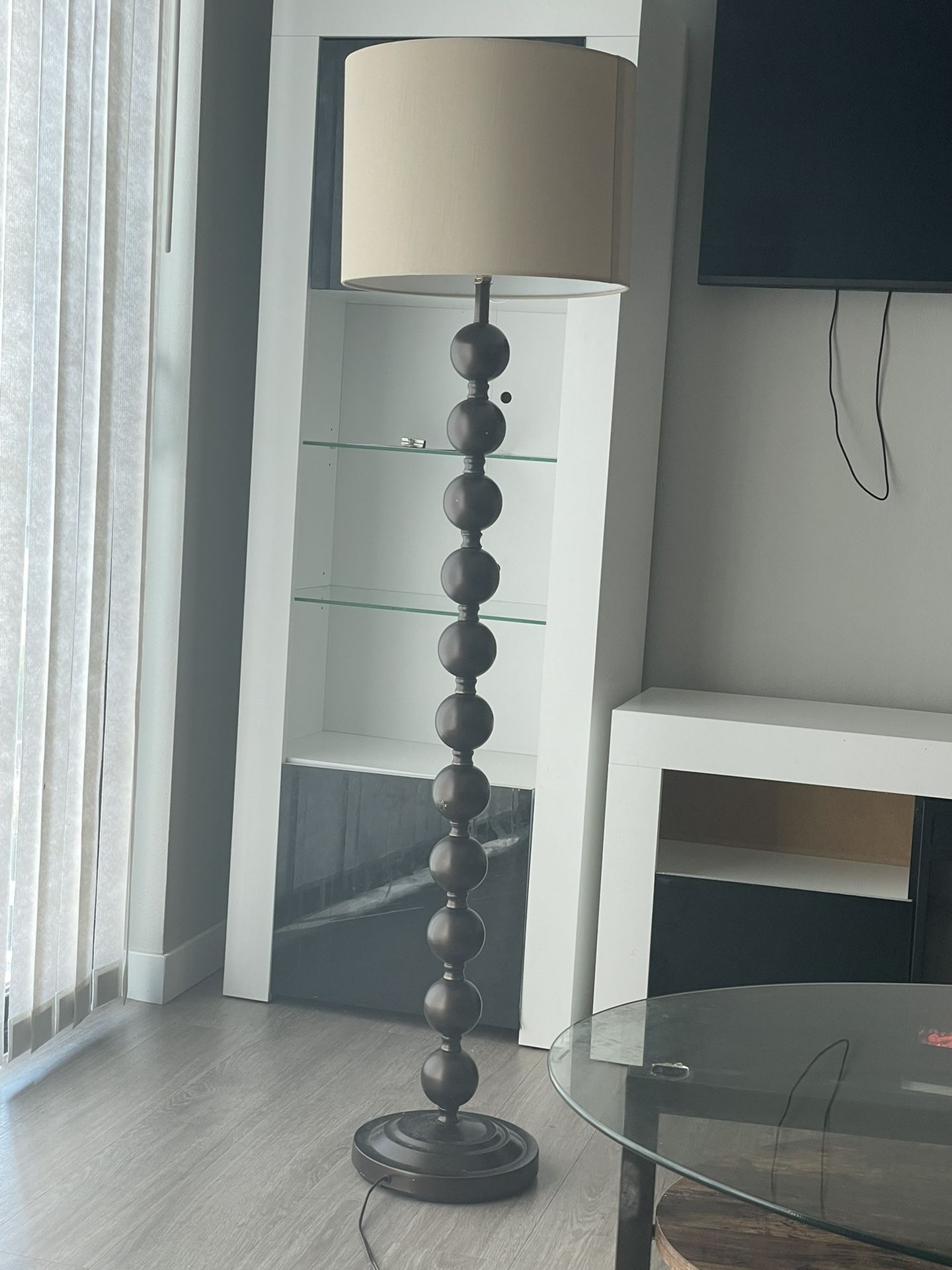 Brown Floor Lamp