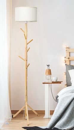 Tall floor lamp