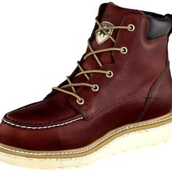 Irish Setter Ashby Safety Toe Work Boots 6" for Men - Brown 9.5W